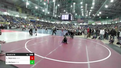 43 lbs Round Of 16 - Luis Bejarano, Westy Futures vs Corbin McCann, Other Team