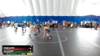 138 lbs Round 6 (8 Team) - Tyler Ulmer, 330 Lab vs Dylan Hart, Death Squad