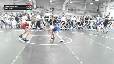 106 lbs Rr Rnd 3 - Andrew Dolson, BlueWave Beast - HSB vs Liam Kelo, Iron Faith Silver - HSB