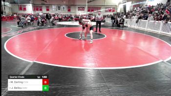 120 lbs Quarterfinal - Miles Darling, Essex Tech/Masco Co-Op vs Jason Ballou, Andover