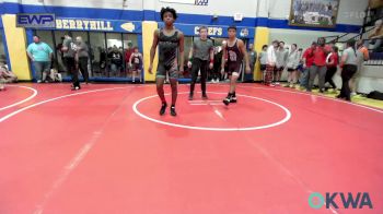 132 lbs Rr Rnd 1 - Damari McHenry, Tulsa North Mabee Stampede vs Benji Sanchez, Eufaula Ironheads Wrestling Club