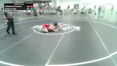 109 lbs Consi Of 4 - Kimberlynn Rosario, Bakersfield Drilles vs Isabelle Chen, Unattached