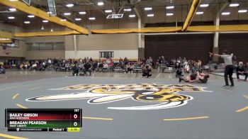 157 lbs Cons. Round 4 - Breagan Pearson, West Liberty vs Bailey Gibson, Ohio Northern