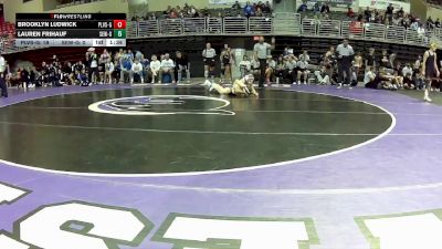 105 lbs Round 1 (6 Team) - Brooklyn Ludwick, Papillion-La Vista South vs Lauren Frihauf, Seward