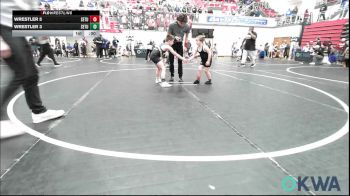 66 lbs 3rd Place - Coralynn Hensley, Little Axe Takedown Club vs Greyson Taylor, Piedmont