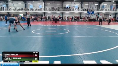 Elite 165 lbs Semifinal - Drake Rhodes, Iowa vs Chase Luensman, Upper Iowa