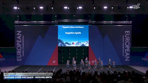 Sapphire Cheer and Dance - Sapphire Ignite [2026 IASF L1 - U8 Day 2] 2026 The European Summit