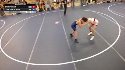 105 lbs Cons. Round 3 - Owen Wiger, Pursuit Wrestling vs Lincoln Schulz, MN Elite