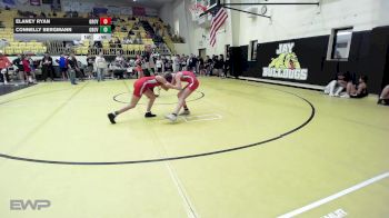 96 lbs 3rd Place - Elaney Ryan, Grove JH Girls vs Connelly Bergmann, Grove JH Girls