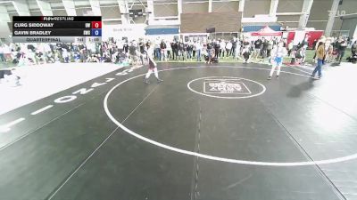 138 lbs Quarterfinal - Curg Siddoway, Uintah Wrestling vs Gavin Bradley, Stallions Wrestling Club