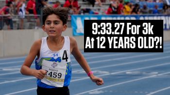 12-Year-Old Demolishes 3k AAU Junior Olympics Record