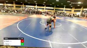 160 lbs Round Of 64 - Hayden Faulk, Arbor View HS vs Joe Anthony Perez, La Costa Canyon HS