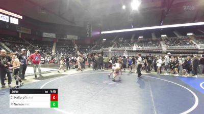 98 lbs Quarterfinal - Colebyn Hallcroft, Eastside United vs Parker Nelson, Riverton USAW