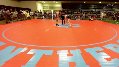 124 lbs Round Of 32 - Everest Leydecker, AZ vs Kylie Benoit, IN