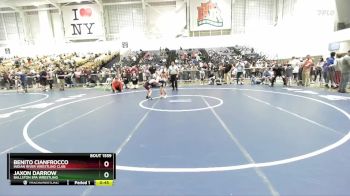 56 lbs Cons. Round 3 - Jaxon Darrow, Ballston Spa Wrestling vs Benito Cianfrocco, Indian River Wrestling Club