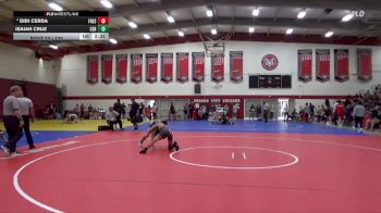 133 lbs Champ. Round 1 - Isaiah Cruz, Cerritos College vs Didi Cerda, Fresno City College