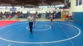 128 lbs Placement (4 Team) - Landon Ashcraft, Coolidge High School vs Cameron Weeks, Mesa High School
