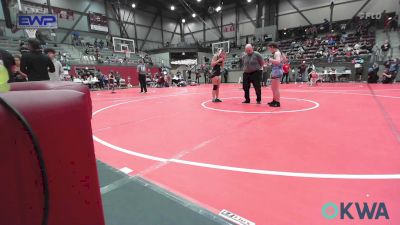 138-155 lbs Rr Rnd 1 - Lillian Williams, Tulsa Blue T Panthers vs Destiny Doyle, Henryetta Knights Wrestling Club