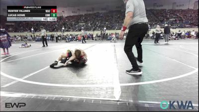 105 lbs Round Of 16 - Hunter Villines, Weatherford Youth Wrestling vs Lucas Howe, Coweta Tiger Wrestling