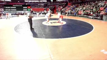 1A 285 lbs Cons. Round 1 - Julien Tanner, Murphysboro vs Jaylen Torres, Wheaton (St. Francis)