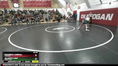 126 2B Semifinal - Maverick Carroll, Tonasket vs RIcardo Lara, Liberty Bell