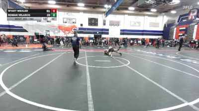 190 lbs Cons. Round 1 - Wyatt Wexler, Hillcrest vs Roman Velasco, Cerritos