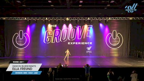 Dancin Bluebonnets - Ella Freund [2023 Mini - Solo - Jazz Day 1] 2023 GROOVE Dance Grand Nationals