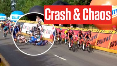 Crash And Chaos In Tour de Pologne 2023 Stage 5 Sprint Finish