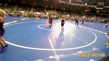 100 lbs Consi Of 4 - Ella Hornbaker, Delta Wrestling Club, Inc vs Kinsley Warner, Triumph Wrestling Club