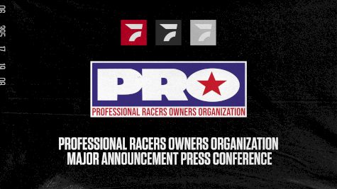 2023 Professional Racers Owners Organization Major Announcement