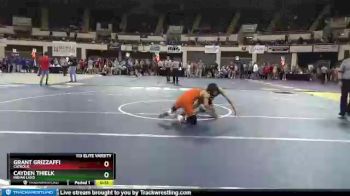 113 lbs Cons. Round 3 - Grant Grizzaffi, Catholic vs Cayden Thielk, Indian Land