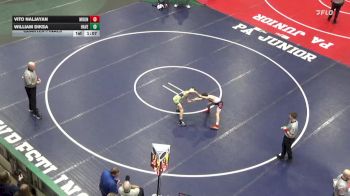 82 lbs Quarterfinal - Vito Naljayan, Mountain Top vs William Diksa, Haverford