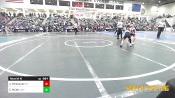 70 lbs Round Of 16 - Jeremiah Velasquez, RedWave Wrestling vs Cooper Miller, Askeo International Matclub