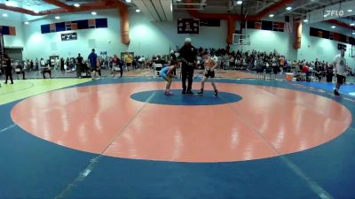 62 lbs Round 1 - Ryan Carrington, Powhatan Youth Wrestling Club vs Aria Shifflett, Clinic Wrestling FXBG