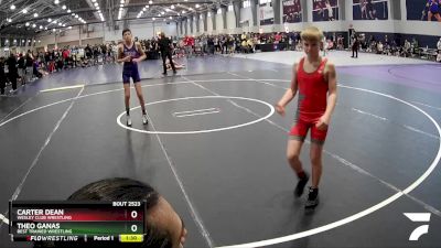 90 lbs Quarterfinal - Iker Daniel Valencia, All American Wrestling Club vs William Merkin, Best Trained Wrestling