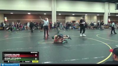 64 lbs Semis (4 Team) - Cooper Fielder, Backyard Brawlers vs Ryder Upchurch, Spatola Wrestling