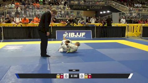 Noah Ordonez Magen vs Davi De Freitas Valentim 2025 Pan Kids Jiu-Jitsu IBJJF Championship