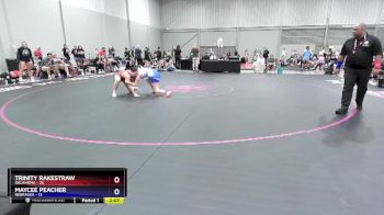 130 lbs Round 2 (8 Team) - Trinity Rakestraw, Oklahoma vs Maycee Peacher, Nebraska