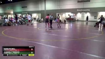 100 lbs Round 2 (6 Team) - Katelyn Bell, Charlie`s Angels-IL Pnk vs Gabriele Tedesco, Florida Girls All Stars