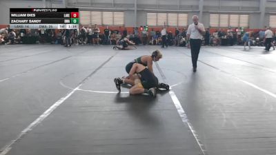 105 lbs Round 3 (6 Team) - Zachary Sandy, Donahue WA vs William Dies, Lake WC
