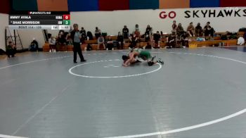 126 lbs Champ. Round 2 - Shae Morrison, Ida B. Wells vs Jimmy Ayala, North Marion