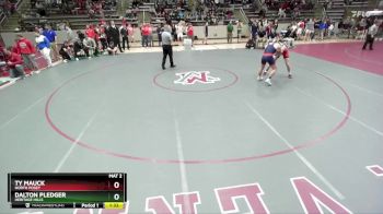 165 lbs Semifinal - Dalton Pledger, Heritage Hills vs Ty Mauck, North Posey