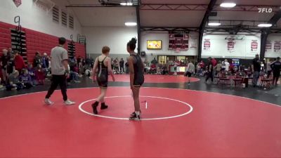110-120 lbs Round 3 - Jasmine Anderson, Keokuk Kids Wrestling Club vs Bentley Higdon, Camp Point Central