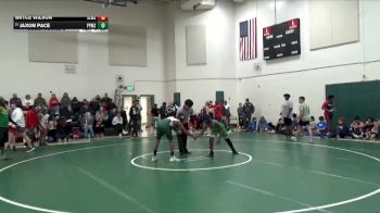 140 lbs Cons. Round 3 - Jaxon Pace, Pelham Park Middle School vs Bryce Wilson, Southlawn Middle School