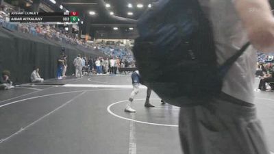 157 lbs Cons. Round 4 - Aibar Aitkaliuly, Colby Community College vs Josiah Conley, Missouri Baptist University