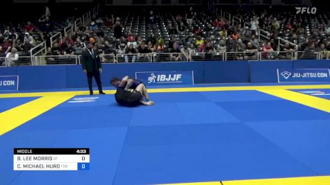 BRADLEY LEE MORRIS vs CAMERON MICHAEL HURD 2022 Pan IBJJF Jiu-Jitsu No-Gi Championship