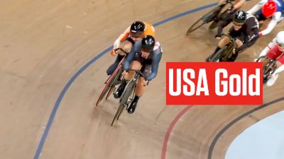 Valente Wins Another USA Gold In Track Worlds