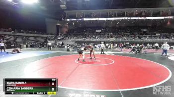 170 lbs Quarterfinal - Czharria Sanders, Natomas vs Kiara Daniels, Los Banos