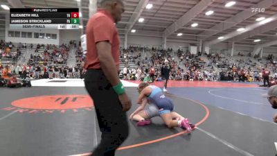 145 lbs Semifinal - Elizabeth Hill, TN vs Jameson Strickland, PA