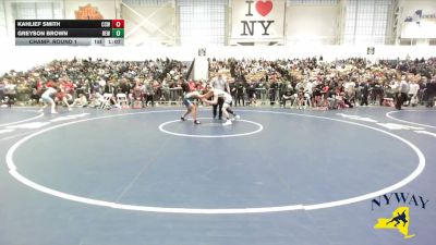126 lbs Champ. Round 1 - Kahlief Smith, Copper City Wrestling vs Greyson Brown, Revolution Elite Wrestling